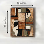 Buy premium wall art for living room and bedroom decoration - modern aesthetic canvas paintings and large size luxury wall hangings for home, hall, and office decor online in India