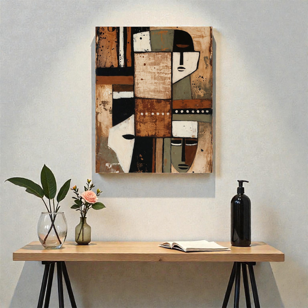 Buy premium wall art for living room and bedroom decoration - modern aesthetic canvas paintings and large size luxury wall hangings for home, hall, and office decor online in India