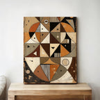 modern aesthetic canvas painting