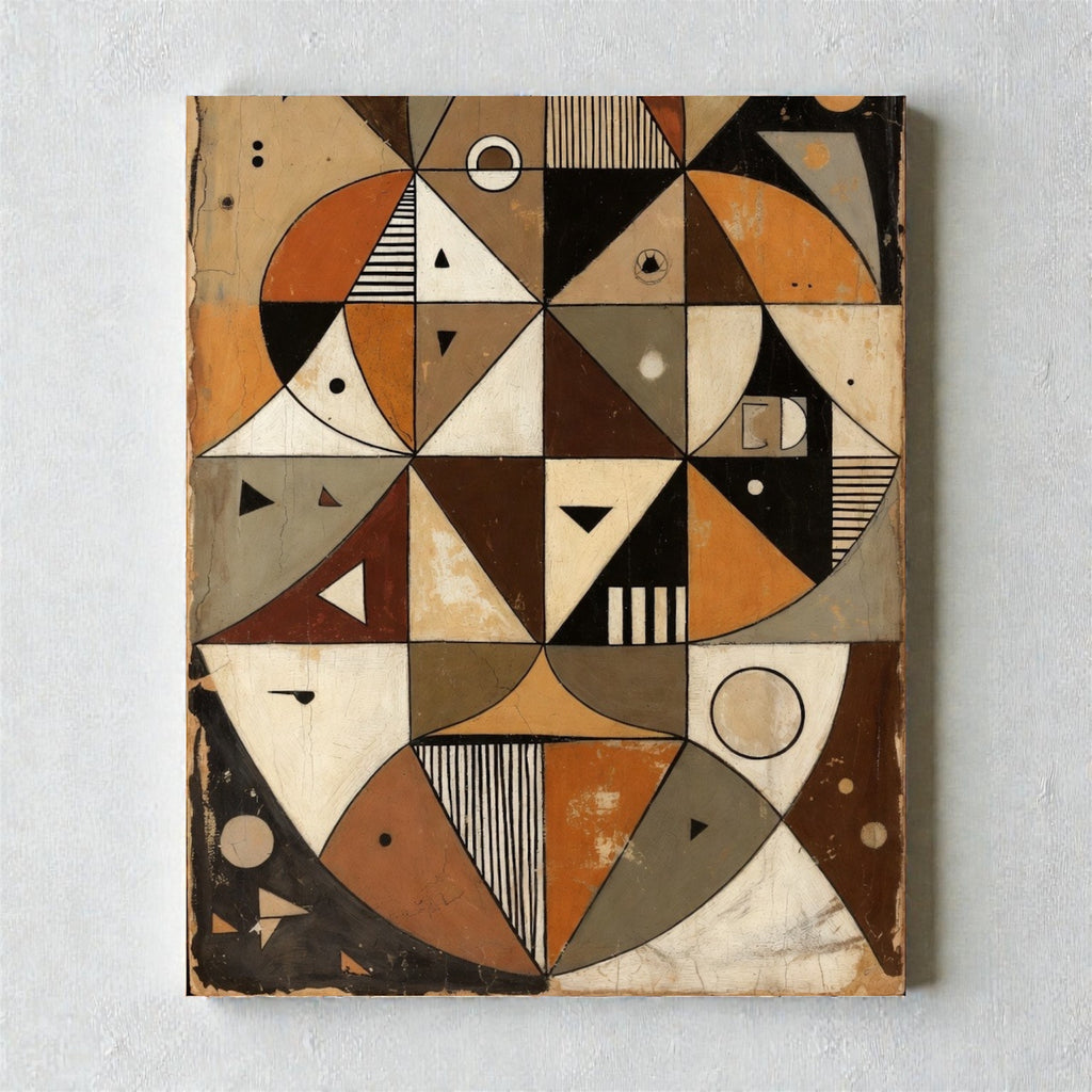 modern aesthetic canvas painting