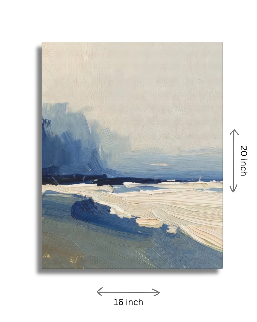 Coastal Stratum - 16x20 inches